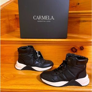 Carmela leather boots for women